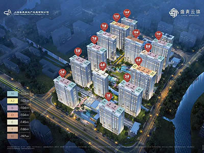 盛青云锦楼盘相册欣赏